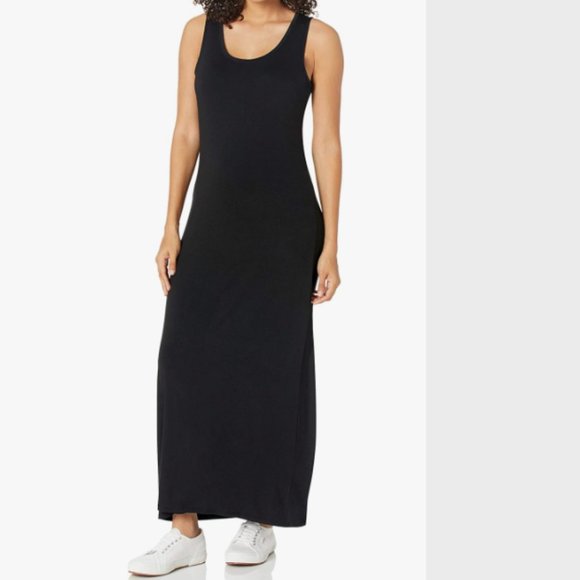 Sonoma Women's Black Maxi Jersey Sleeveless Dress - Picture 1 of 9